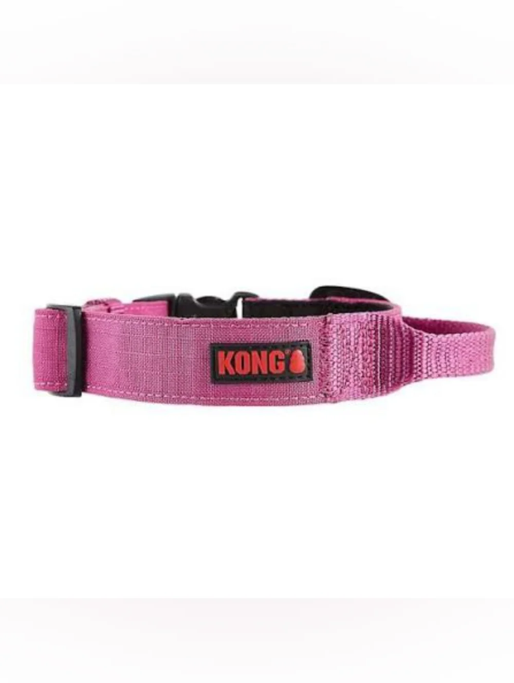 NWT • KONG® Max HD Ultra Durable Dog Collar with Handle (Pink) • Various Sizes